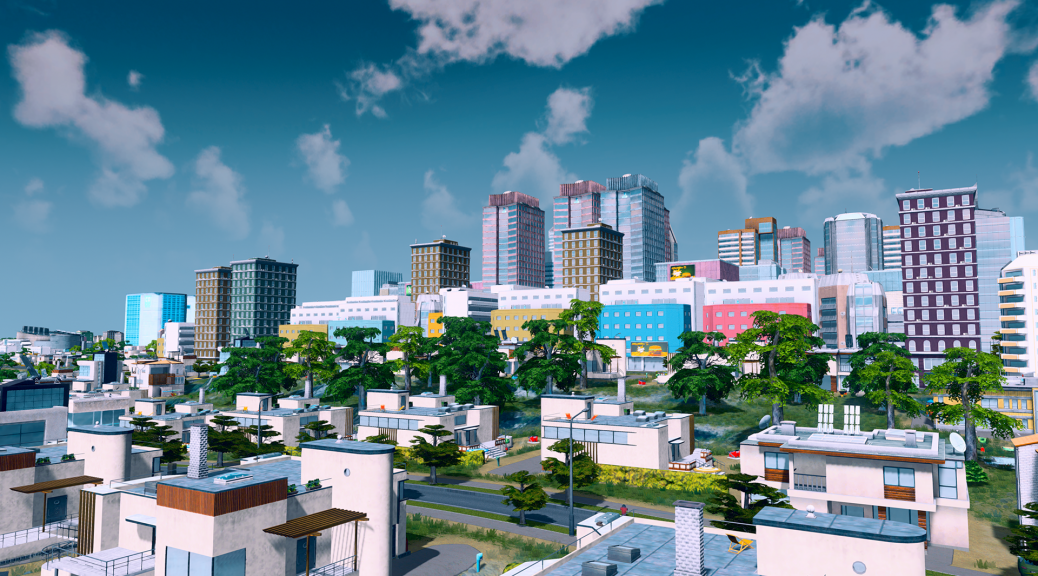 Sunny Metropolis city in Cities:Skylines