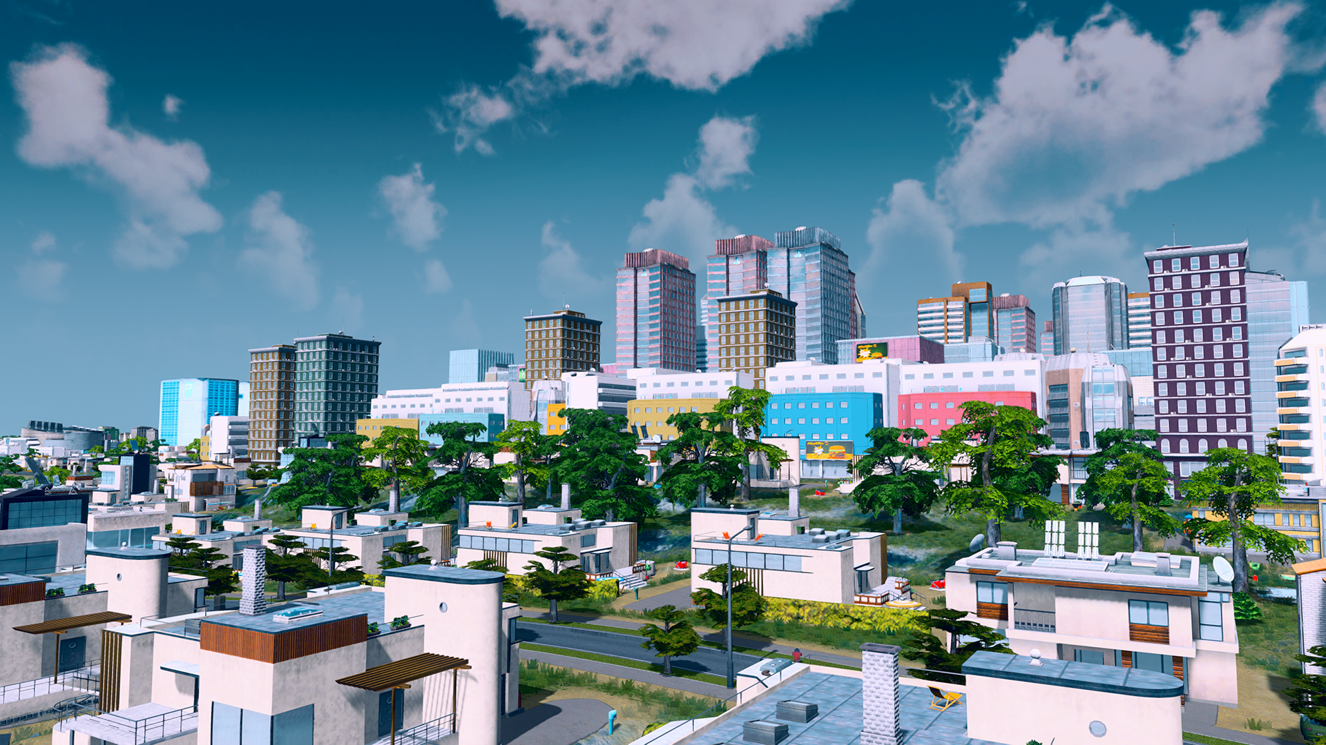 Sunny Metropolis city in Cities:Skylines